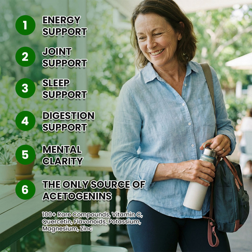 DrPura Soursop Drops – Naturally Repair Your Body From High Cortisol