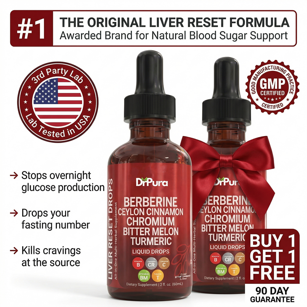 LIVER RESET DROPS™ — The Only Drops That Stop Your Liver From Overproducing Sugar