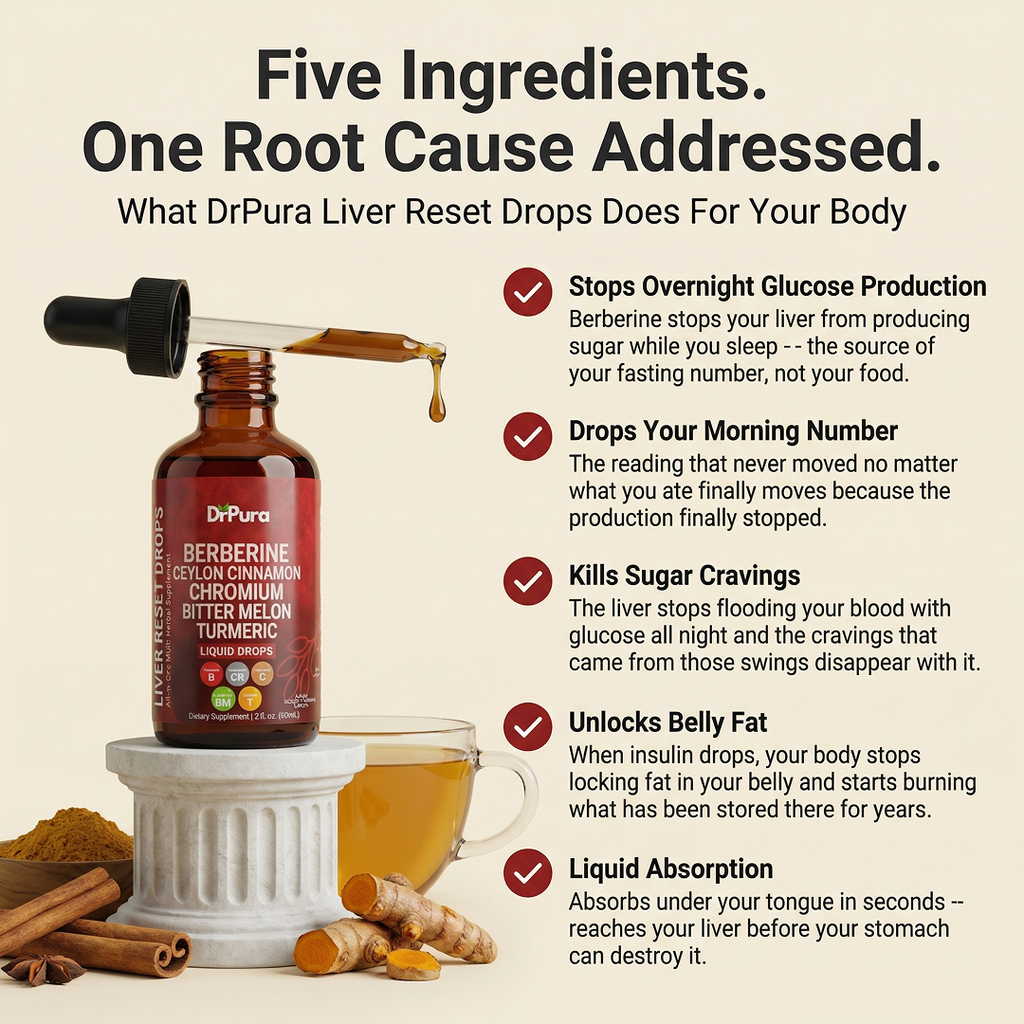 LIVER RESET DROPS™ — The Only Drops That Stop Your Liver From Overproducing Sugar